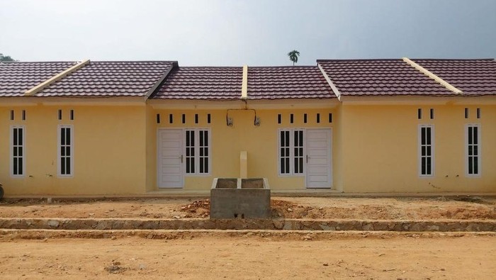 Penampakan rumah di Perumahan Koperasi TKBM Pelabuhan Panjang