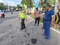 Brimob Tewas Ditabrak Dump Truk di Kupang