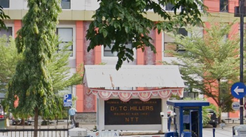 Rumah Sakit Umum Daerah (RSUD) TC Hillers Maumere, Kabupaten Sikka, NTT. (Tangkapan layar Google Maps)