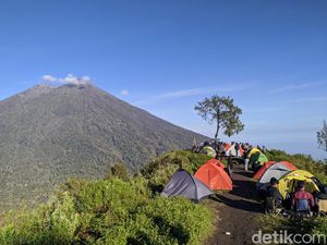 Viral Pendaki Diusir Saat Berkemah di Gunung Rinjani, TNGR Siapkan Sanksi