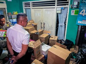 Gudang Miras Online di Baranangsiang Bogor Digerebek, 1.787 Botol Disita