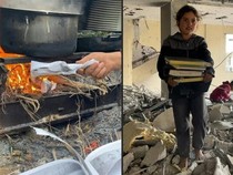 Buku yang Jadi Sumber Ilmu Warga Gaza, Kini Dibakar untuk Bahan Bakar Masak