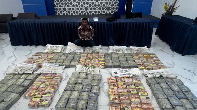 5 Fakta Bareskrim Bongkar Sabu Hampir 2 Kuintal Jaringan Internasional
