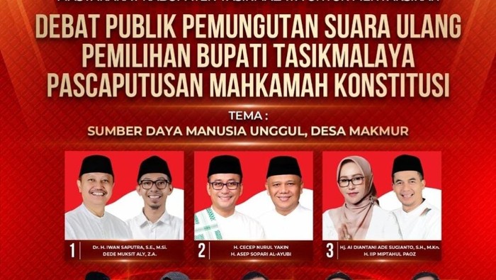 Debat PSU Kabupaten Tasikmalaya