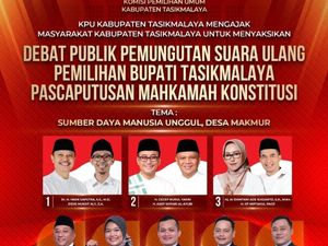 Debat Publik PSU Kabupaten Tasikmalaya Digelar Malam Ini