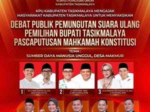 Debat Publik PSU Kabupaten Tasikmalaya Digelar Malam Ini