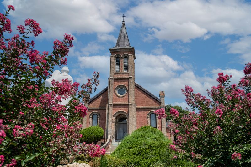 Gasil Cathedral, terletak di Waegwan, Chilgok, Provinsi Gyeongsang Utara, Korea Selatan.