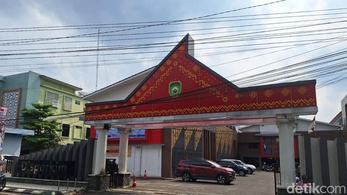 Kantor Dinas Perkim Sumsel.