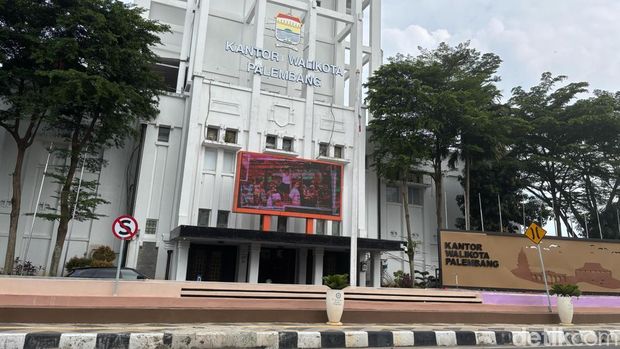 Kantor Wali Kota Palembang.