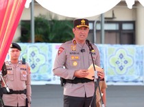Video Atraksi Debus Kapolda Banten di HUT ke-79 Bhayangkara