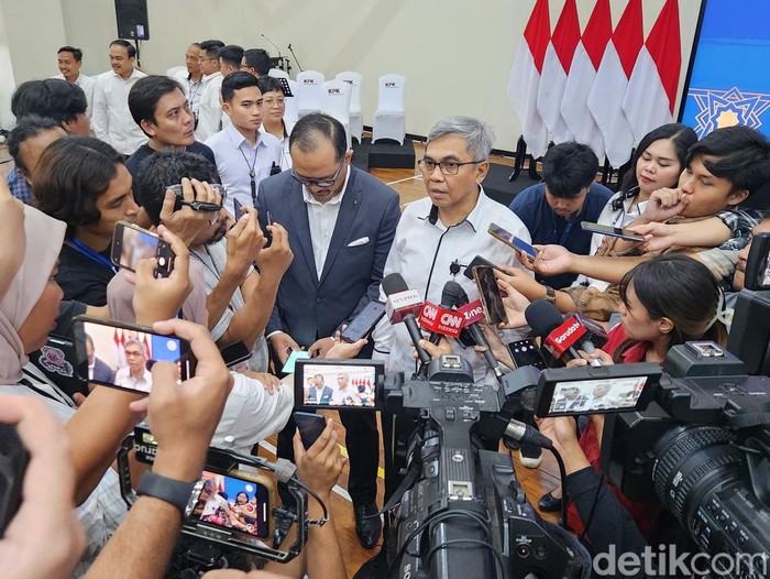Ketua KPK Setyo Budiyanto di gedung KPK, Kuningan, Jakarta, Senin (14/4/2025). Foto: Adrial/detikcom.