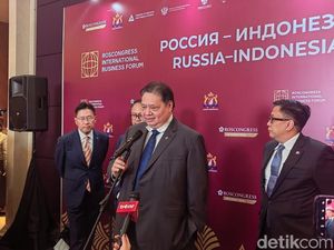 Airlangga Kenalkan Program Makan Bergizi Gratis ke Investor Rusia