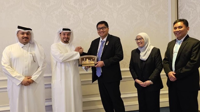 Menteri Perumahan dan Kawasan Permukiman (PKP) Maruarar Sirait (Ara) Bertemu Investor Qatar