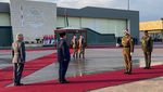 Momen Prabowo Disambut Raja Abdullah II di Yordania