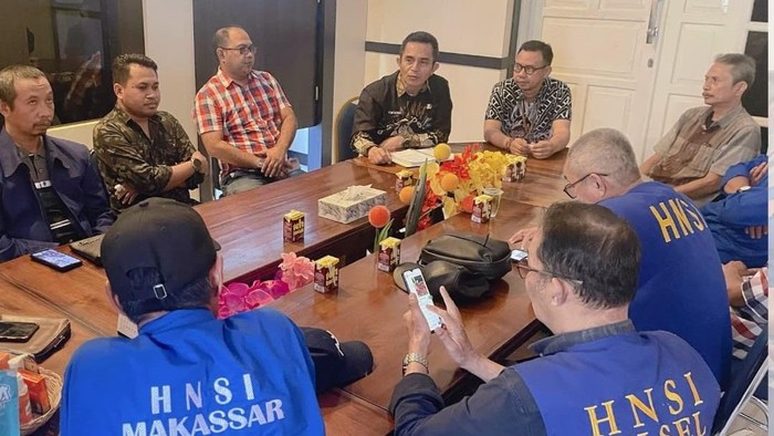 Pemprov Sulsel menerima audiensi HNSI membahas soal VMS.