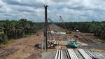 Penampakan Terkini Proyek Tol Betung-Tempino-Jambi 170 Km