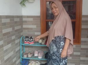 2 Maling Terekam CCTV Curi Sepatu Bermerek di Teras Rumah Warga Kota Malang