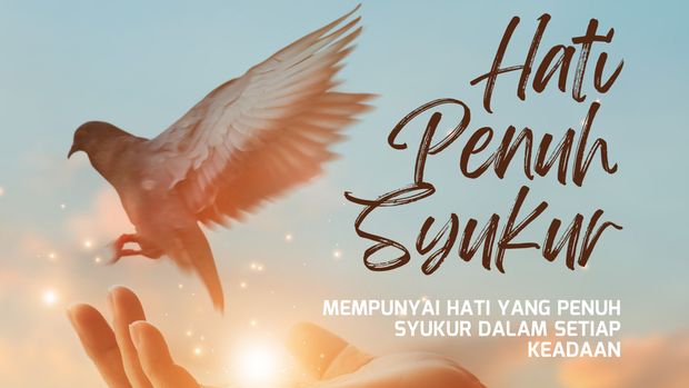 Poster Seminar Paskah Ilustrasi Fotosentris Biru
