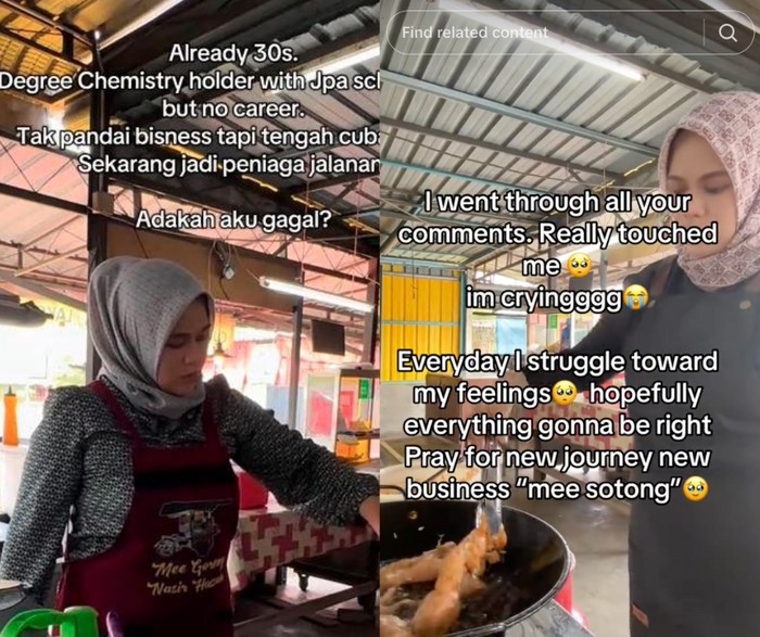 Sarjana Kimia Ini Tidak Percaya Diri karena Berakhir Jualan Mie