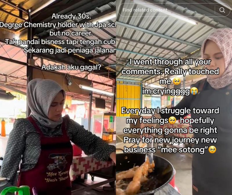 Sarjana Kimia Ini Tidak Percaya Diri karena Berakhir Jualan Mie