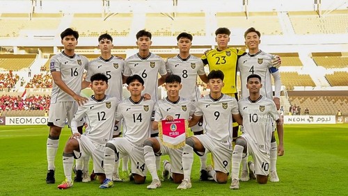 Timnas Indonesia U-17 di ajang Piala Asia U-17. (Dok. PSSI)