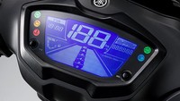 Beralih ke fitur, pabrikan membekalinya dengan panel instrumen full digital, soket pengisian daya ponsel, pencahayaan full LED dan masih banyak lagi. Foto: Doc. Yamaha Japan.