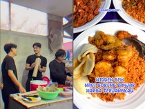 3 Kakak-Beradik Ganteng Jualan Nasi Goreng, Bikin Pembeli Mau Kenalan