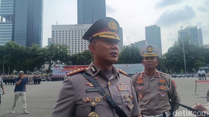 Dirlantas Polda Metro Jaya Kombes Komarudin (Rizky AM/detikcom)