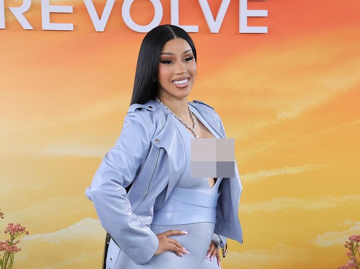 Cardi B at Revolve Festival: The Eighth Annual Fashion, Music and Lifestyle Event on April 12, 2025 in Thermal, California. (Photo by River Callaway/Billboard via Getty Images)