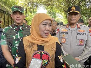 Khofifah-Kapolda Jatim-Pangdam Brawijaya Temui Jokowi di Solo, Bahas Apa?