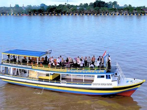 Dispar Bulungan Operasikan Kapal Wisata Sungai Kayan, Tarif Sewa Rp 1 Juta/Jam