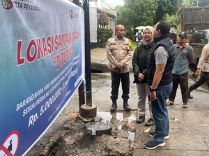 Walkot Agung Nugroho-Kapolresta Sidak Sampah di Pekanbaru, Ini Alasannya