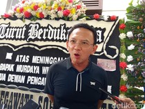 Respons Ahok soal Kongres PDIP Mundur Lagi