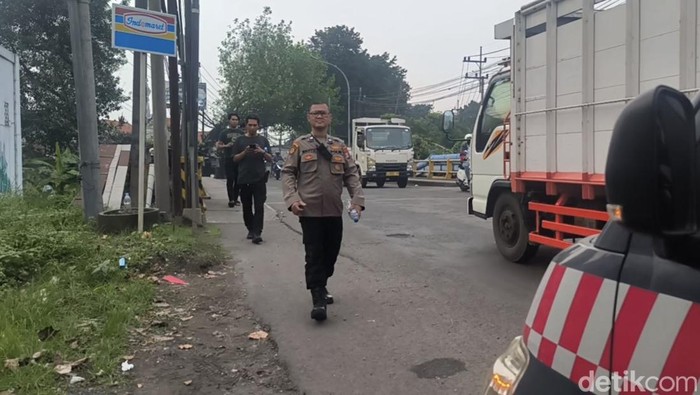 Lokasi terjadinya perampokan di Gresik