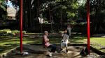Menikmati Asrinya Taman Langsat yang Bakal Dibuka 24 Jam