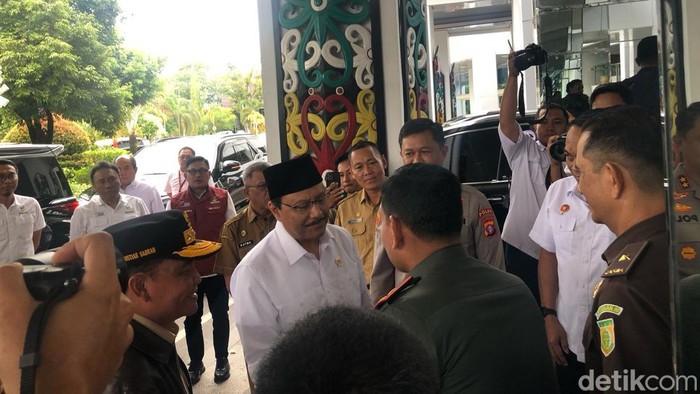 Mensos Saifullah Yusuf di Kalteng.
