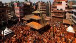 Meriah Festival Sindoor Jatra Sambut Musim Semi dan Tahun Baru Nepal