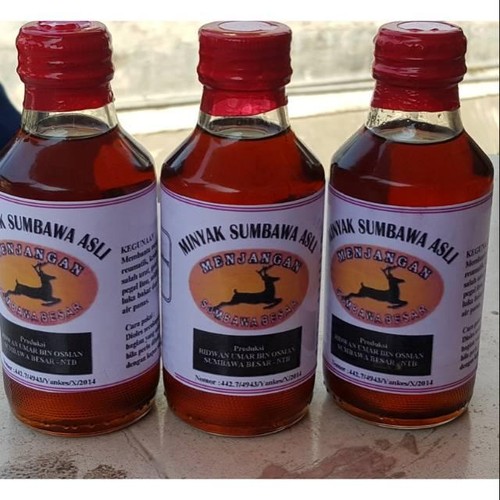 Minyak Sumbawa. (Tangkapan layar Shopee)