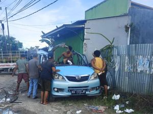 Tabung LPG Meledak dalam Xenia di Tanjung Selor, Mobil Hancur