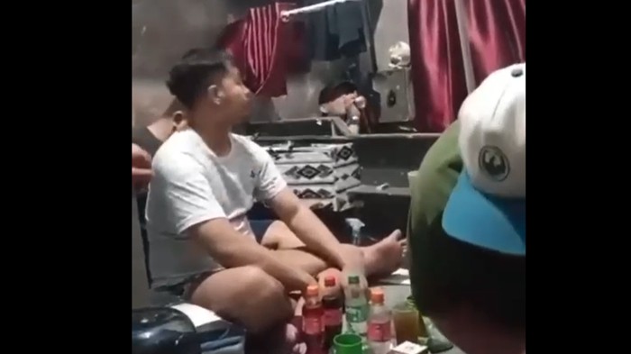Napi di rutan Pekanbaru diduga dugem dan pesta miras. (Istimewa)0