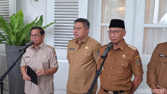 Pemprov Jakarta dan Lampung kerja sama di bidang pangan. (Brigitta/detikcom)