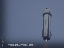 Melihat Momen Blue Origin 11 Menit Bawa 6 Penumpang ke Luar Angkasa