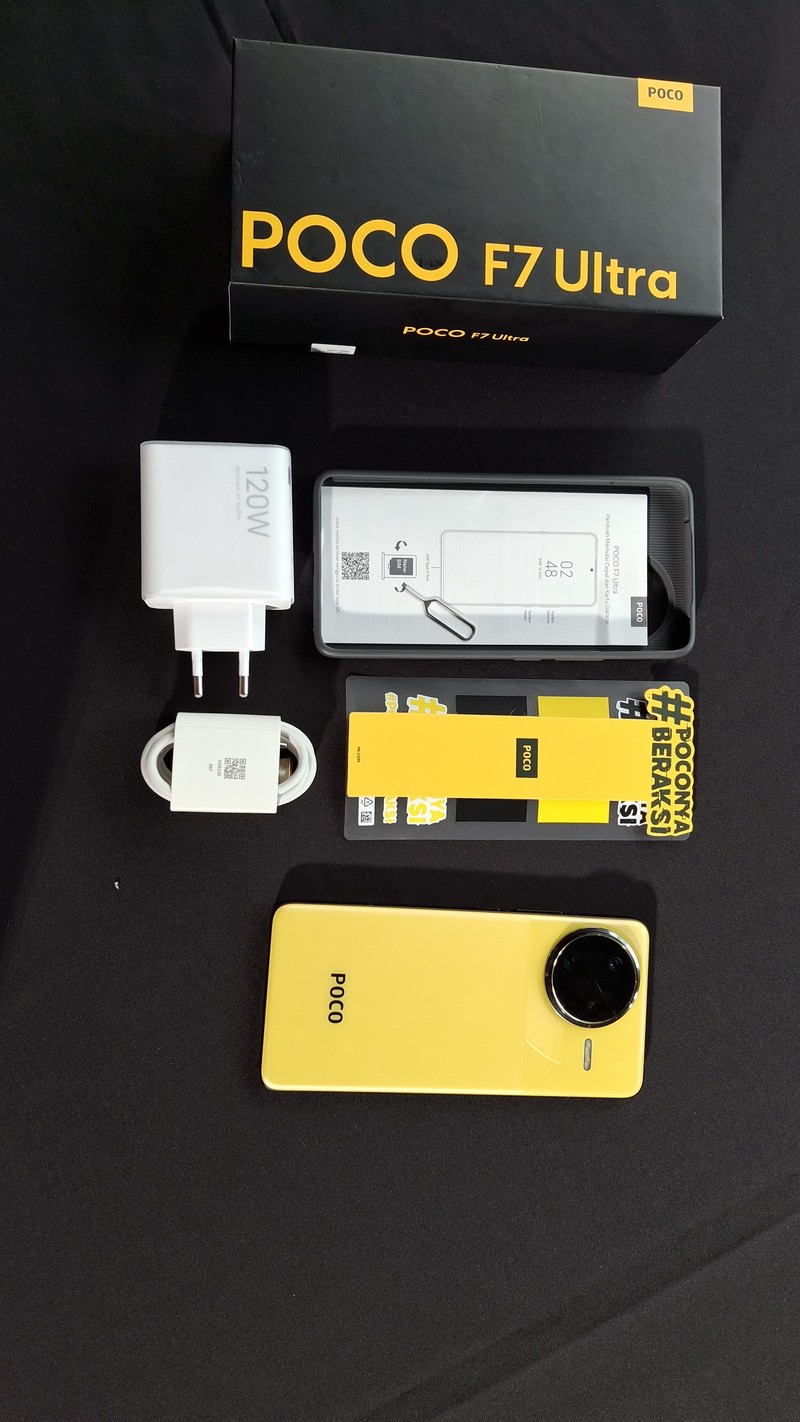Naksir Kuningnya Poco F7 Ultra, Performa Juga Gagah.