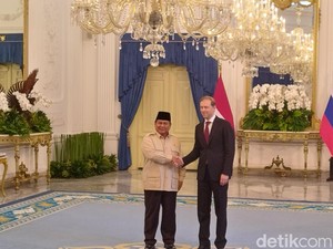 Terima Wakil PM Rusia, Prabowo Bahas Gonjang-ganjing Ekonomi Dunia