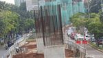 Progres Terkini Pembangunan LRT Velodrome-Manggarai