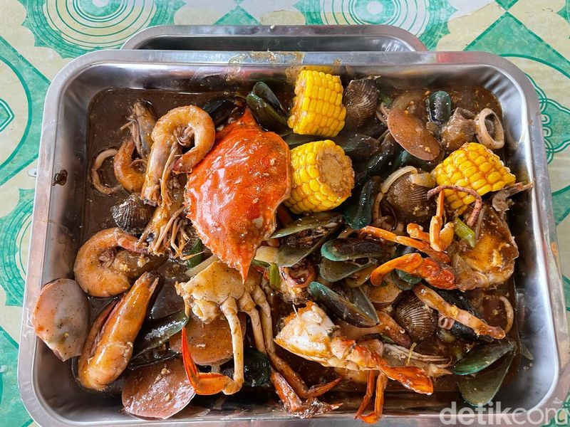 Sea food Gila Pangandaran
