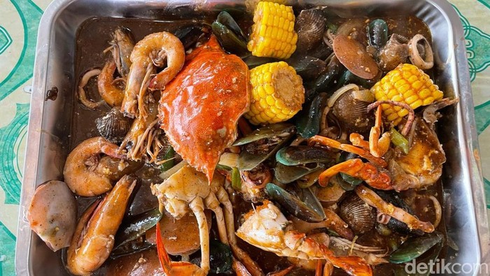 Sea food Gila Pangandaran