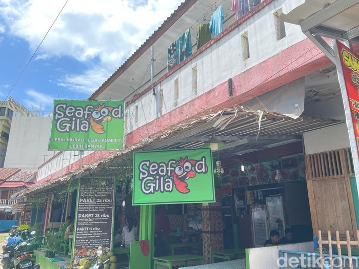 Sea food Gila Pangandaran