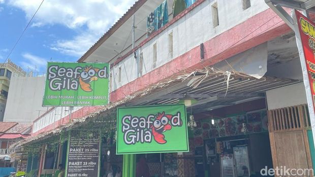 Sea food Gila Pangandaran