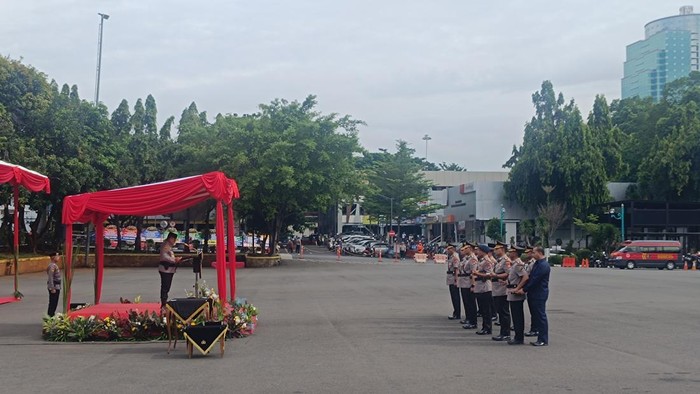 Sertijab Dirlantas hingga Kapolres di Polda Metro Jaya